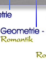 Ausstellungstyp Geometrie-Romantik